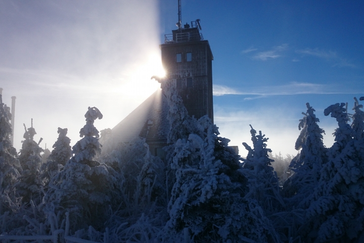 Wetterwarte auf dem Fichtelberg