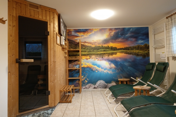 Sauna mit Ruheraum