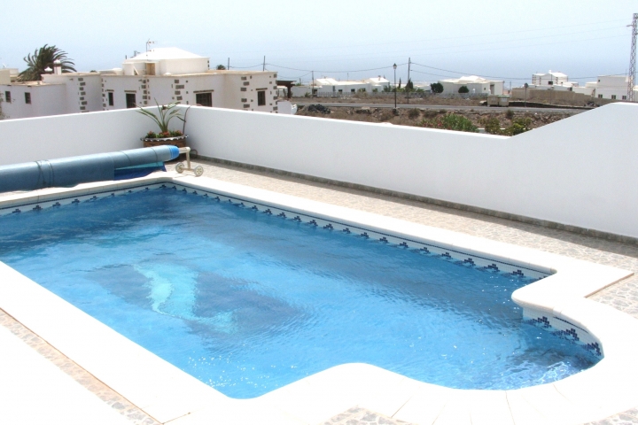 Der Salzwasserpool und Seeblick