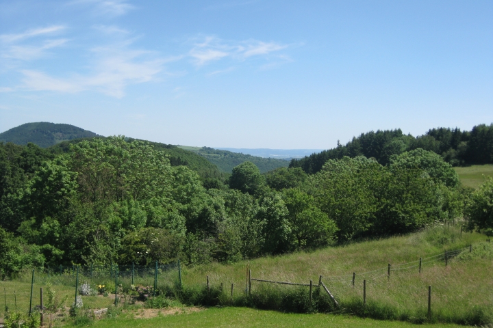 (Weit)-Blick von der Terrasse