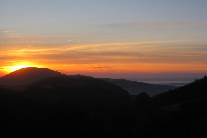 Schöne Aussicht... morgens, aber auch mittags und abends
