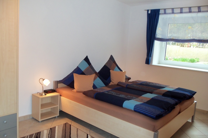 das 2. Schlafzimmer für 2 Personen