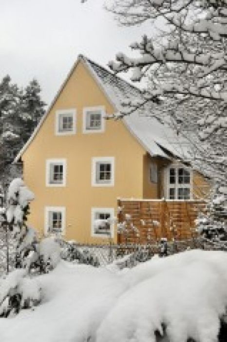 Bühlau im Winter