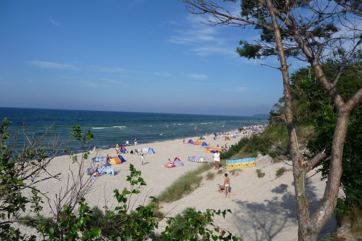wir haben hier einen feinsandigen Strand !