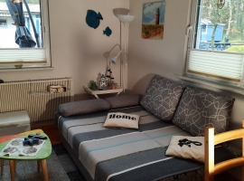 Die Funktionscouch ist auch als bequeme Schlafmöglichkeit nutzbar