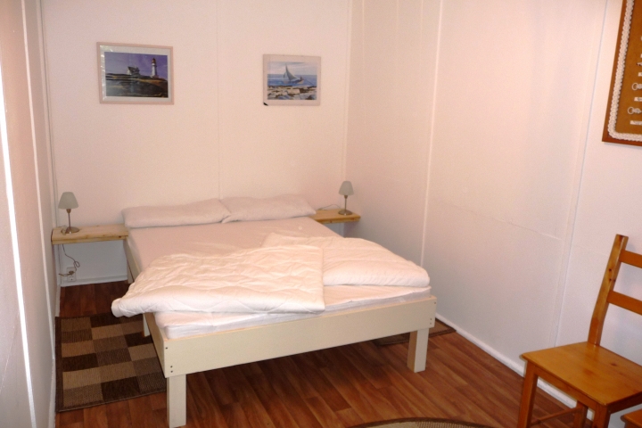 Ihr Schlafzimmer mit Doppelbett......