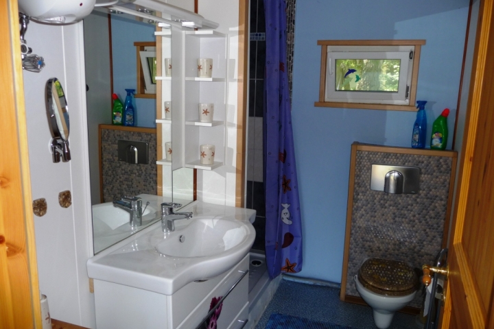 Das Duschbad mit WC