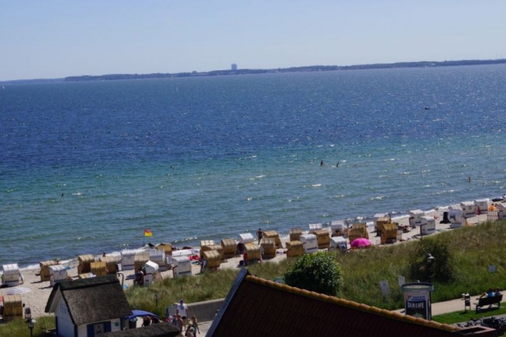 Blick vom Balkon