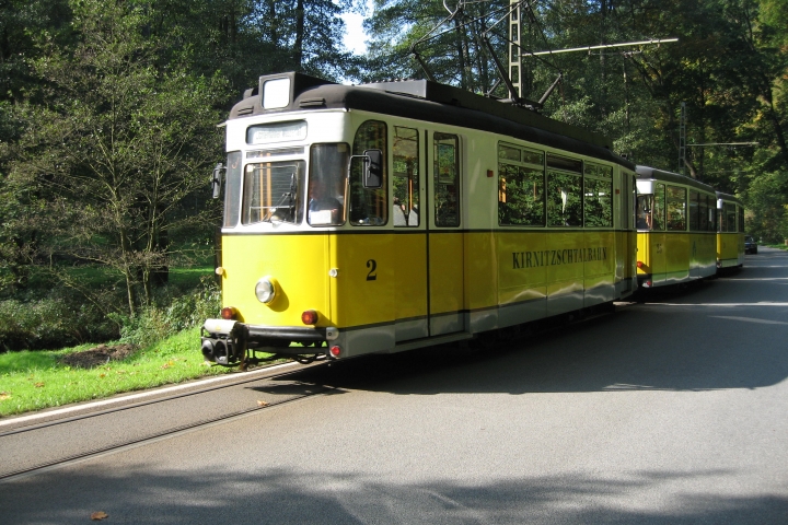 Kirnitzschtalbahn verkehrt von Bad Schandau zum Lichtenhainer Wasserfall