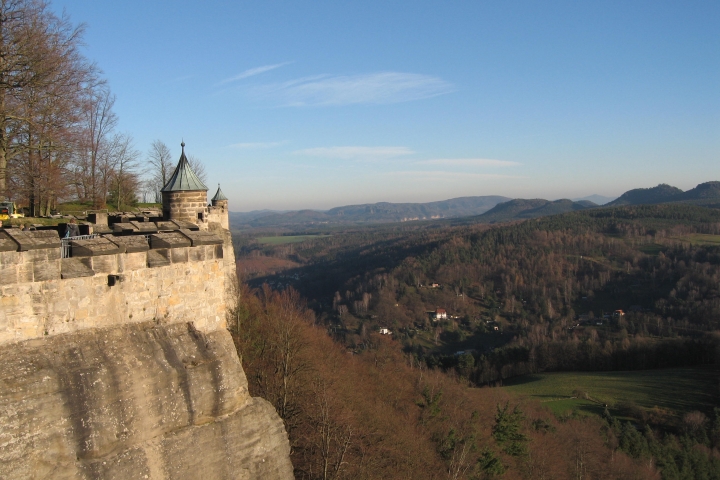 Blick von der Festung Königstein