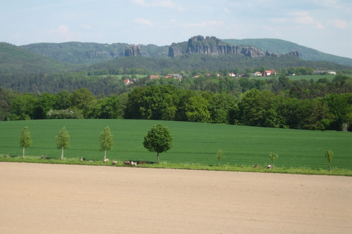  Schrammsteinkette mit Falkenstein