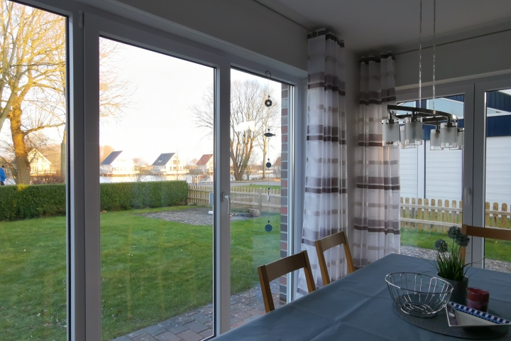 Frühstück mit Blick auf die Harle