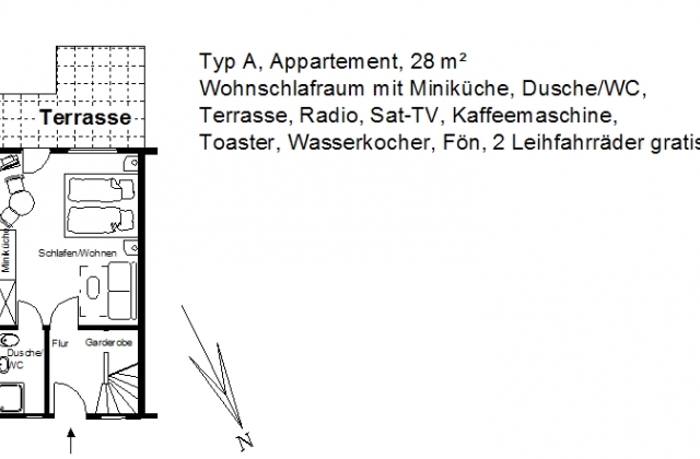 Ferienhof Winther &middot; Apartment EG, Typ A