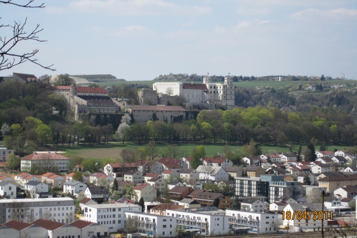 Blick auf Willibaldsburg, Eichstätt
