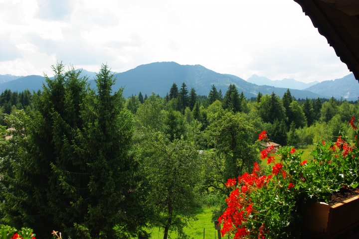 Ihr Blick aus den Wohnungen mit Südbalkon