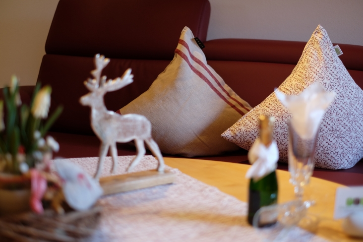 Sofaecke im Wohnzimmer