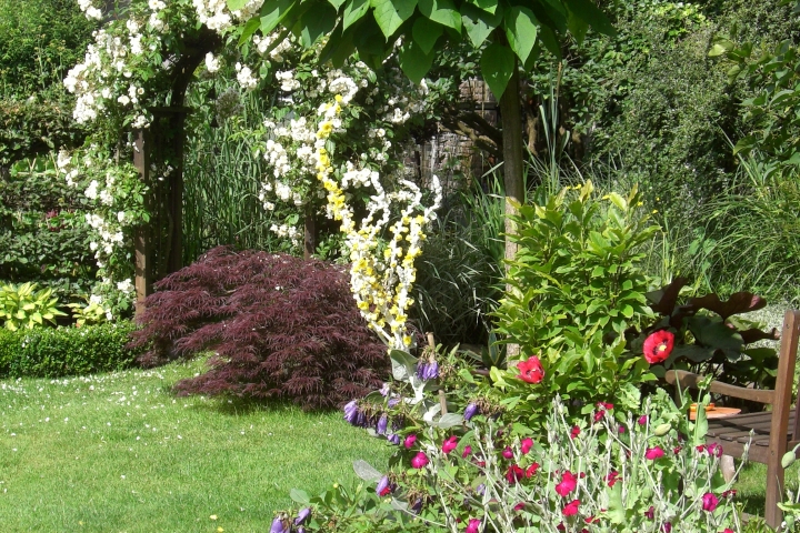 Garten zum Verweilen und Entspannen