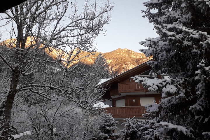 Aussicht vom Schlafzimmer