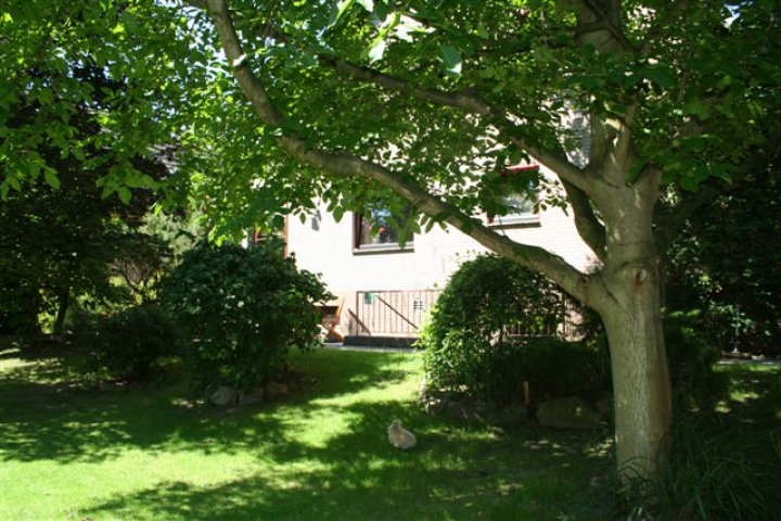 Unser Haus von der Rückseite