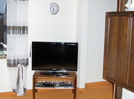Fernseher und DVD Player im Wohnzimmer