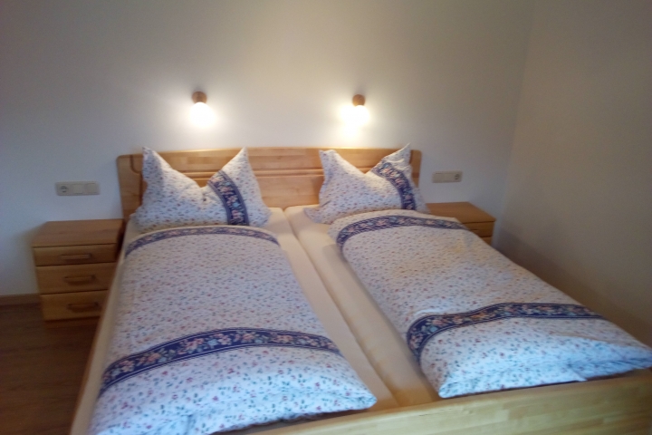 Ferienwohnung Typ.A. erstes Schlafzimmer
