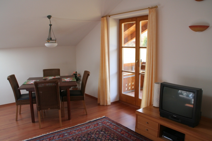Wohnzimmer mit Balkontür