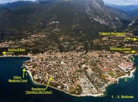 Lageplan von Toscolano Maderno