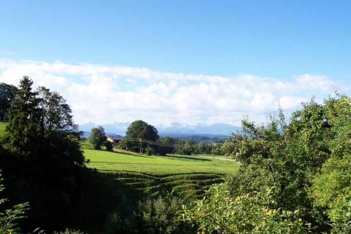 Blick von der Terrasse