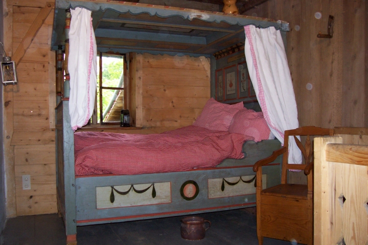 Heubefülltes Himmelbett
