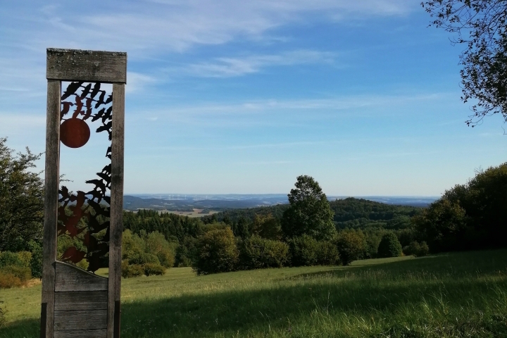 Franziskusweg an der Thüringer Hütte