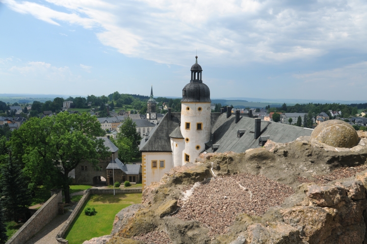 Blick vom Burg (Bild Foto Böhme Frauenstein)