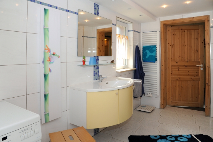 Badezimmer im Wellnessebene