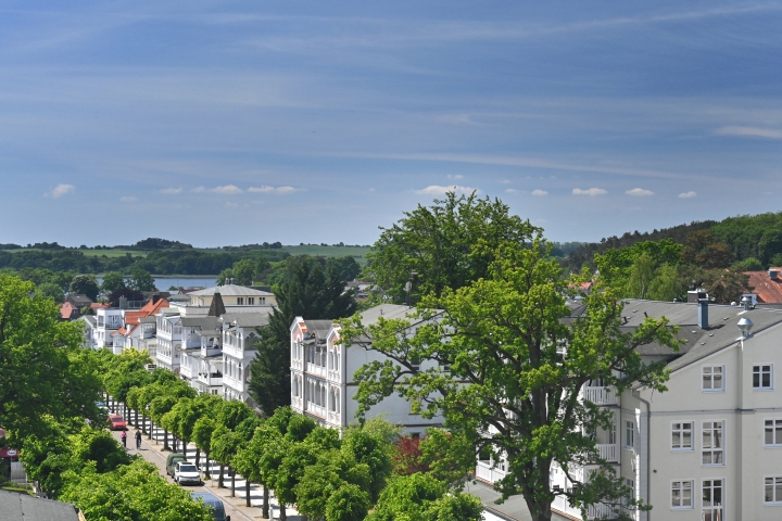 Blick vom Balkon