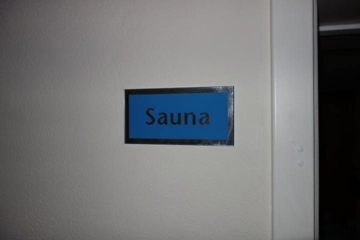 Sauna im Keller für alle Gäste kostenfrei