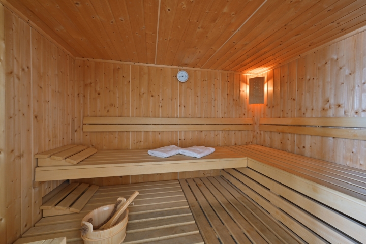 Sauna für alle Gäste frei