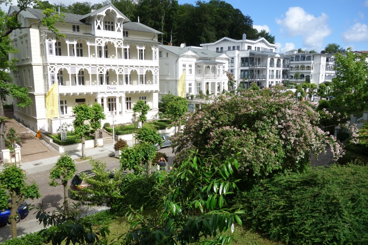 Blick vom Balkon 