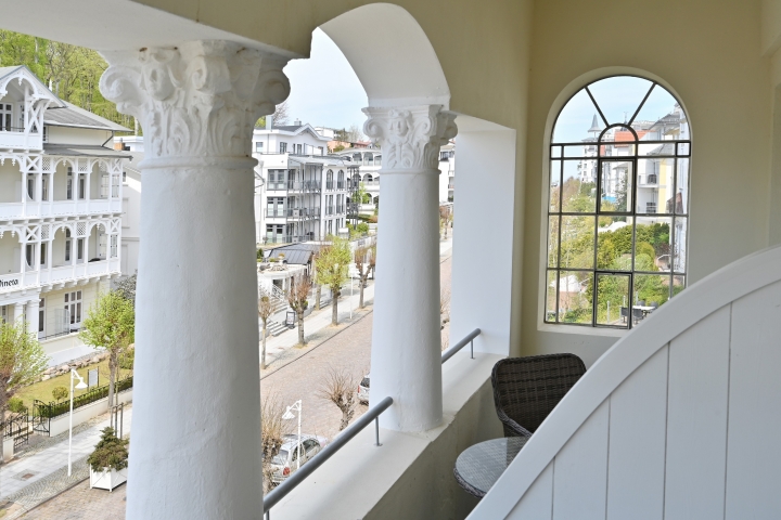 Blick vom Balkon 