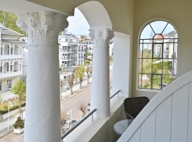 Blick vom Balkon 