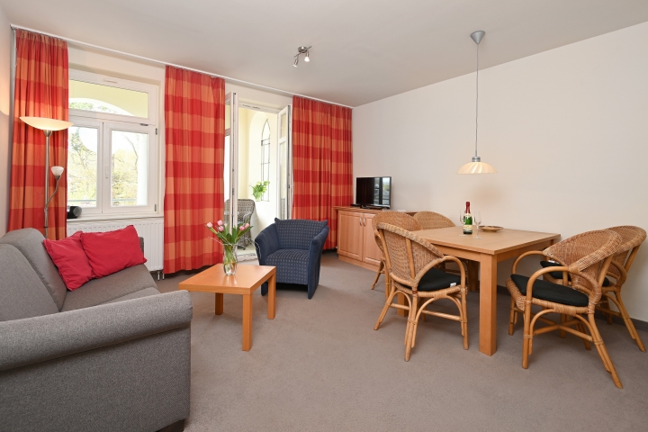 Blick durch Wohnung 10