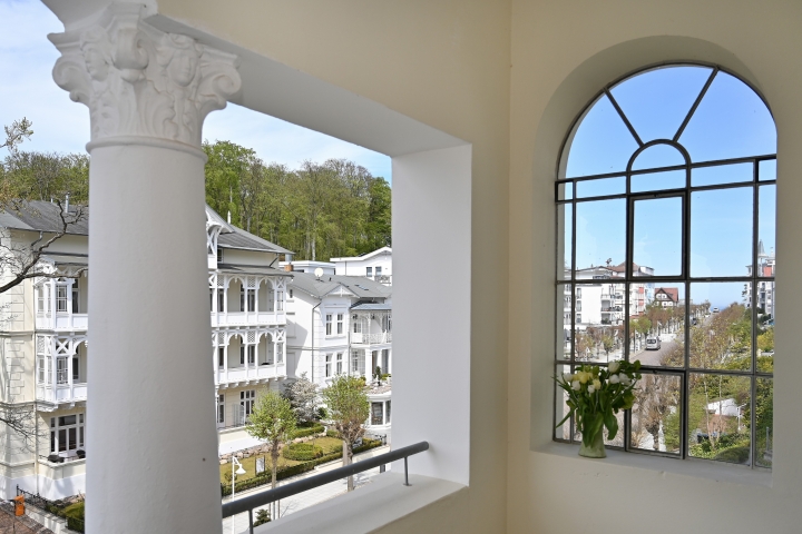 Blick vom Balkon Wohnung 10
