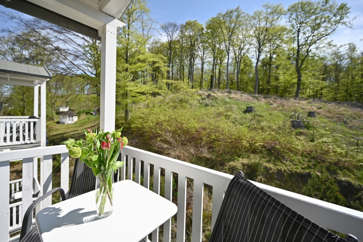 Blick vom Balkon