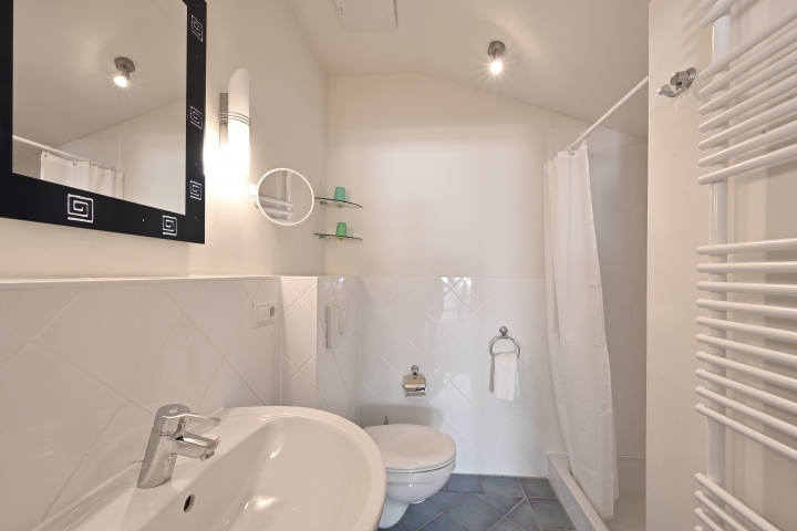 Badezimmer 2 mit Dusche und WC