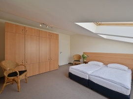 Schlafzimmer 1 Wohnung 13 Bettengröße 180x200 cm