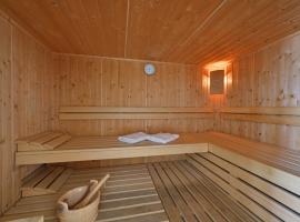 Sauna für alle Gäste kostenlos