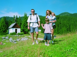 Wandern auf der Winklmoosalm