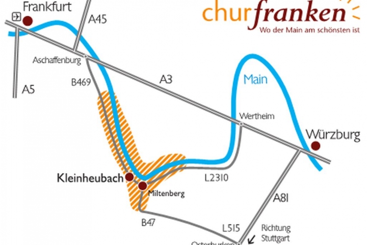 Lageplan von Kleinheubach