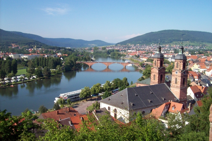 Blick auf Miltenberg die Perle des Mains