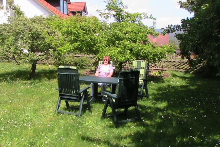 Sitzplatz auf unserer Liegewiese