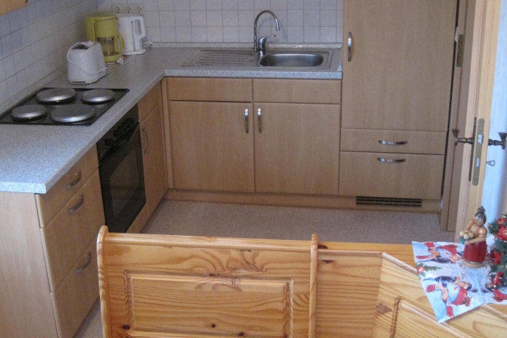 Küche mit Essecke