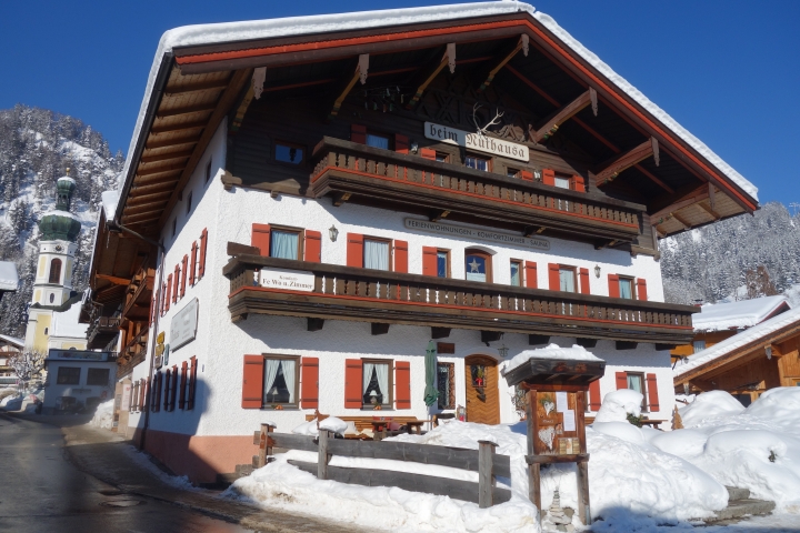 Gästehaus beim Nuihausa im Winter